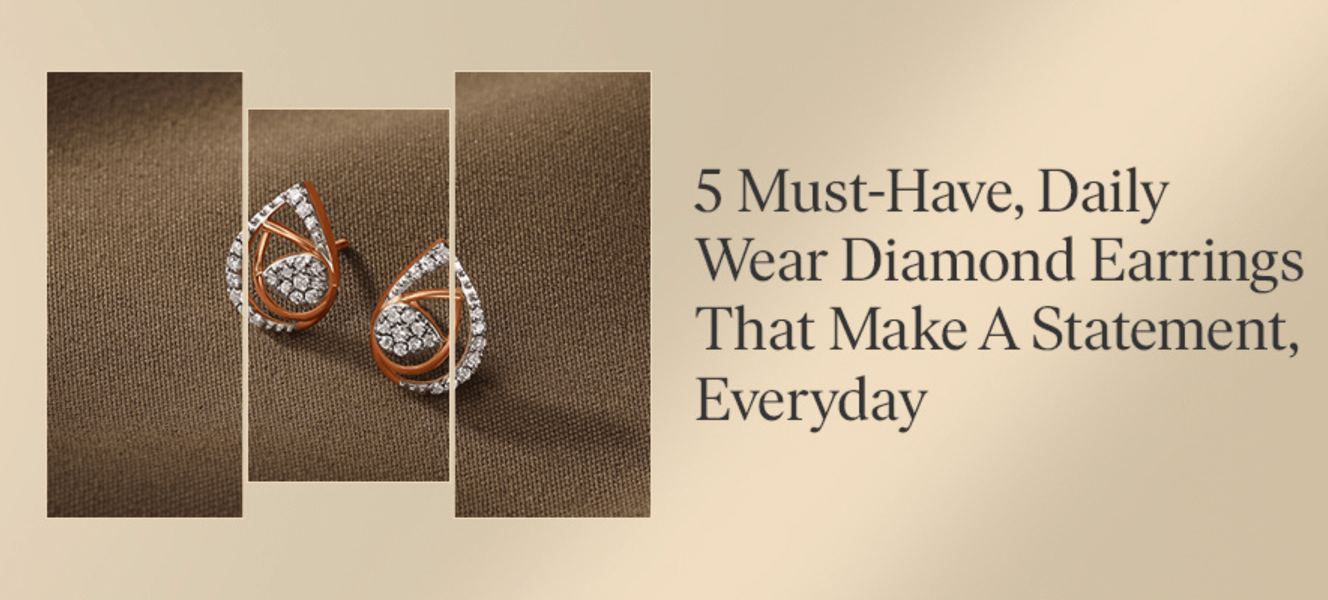 5 Must-Have, Daily Wear Diamond Earrings That Make A Statement ...