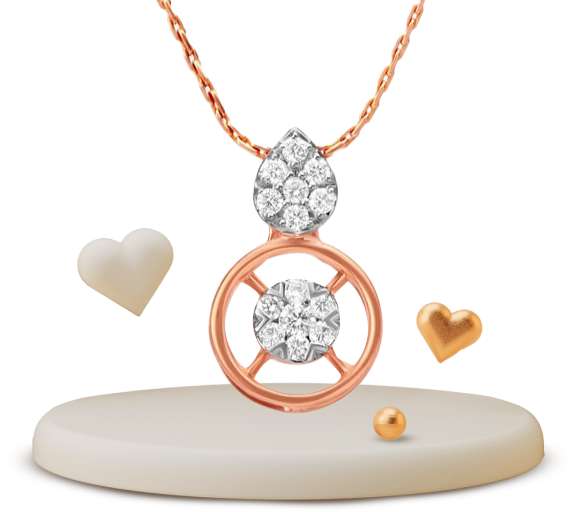 dazzling elegance diamond pendant