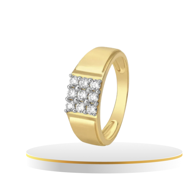 magnificent diamond ring for men