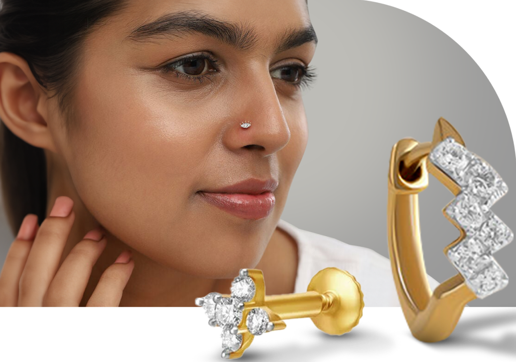 top 10 stunning diamond nose pin design for women