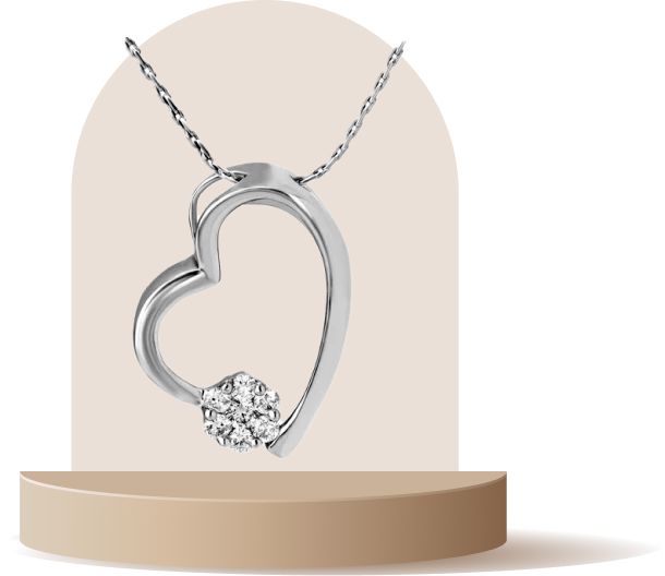 Diamond Heart Pendant