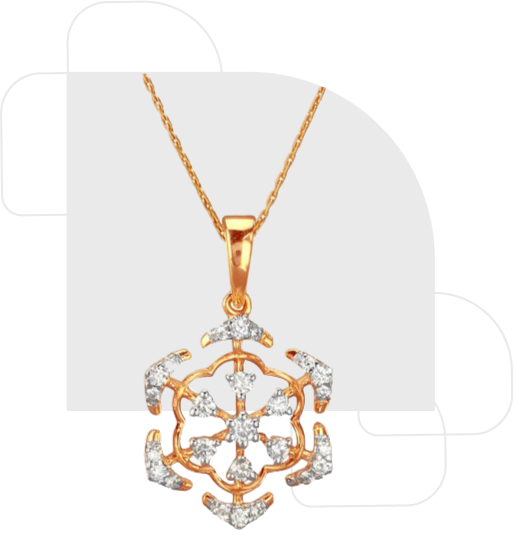 Eternal Bloom Diamond Pendant