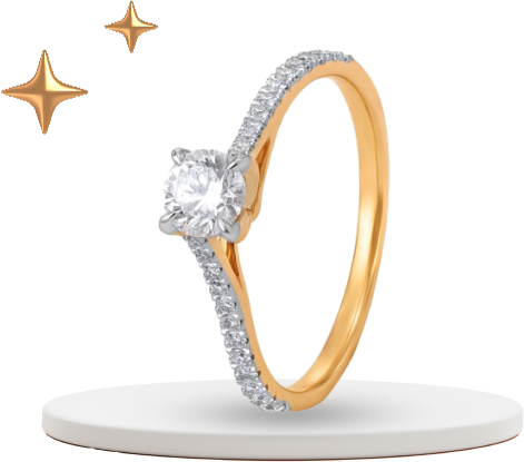 Eternal Sparkle Celeste Solitaire Ring