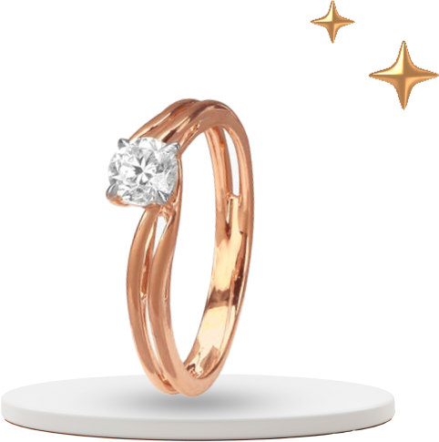 Forever Yours Diamond Solitaire Finger Ring