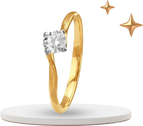 Infinity Spark Diamond Solitaire Ring