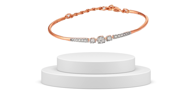 Luminary Lattice Diamond Bangle