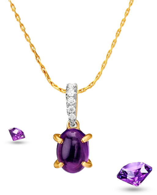 Purple & Violet Diamonds: A Subtle Symphony