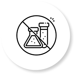 avoid harsh chemicals